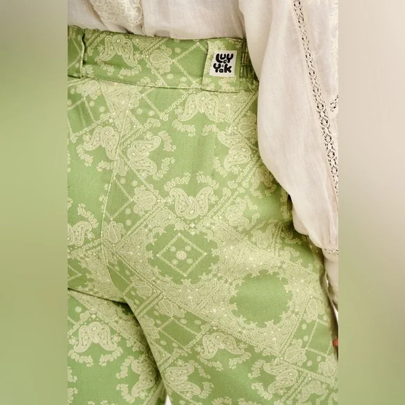 NWT Lucy & Yak Addison Jeans Organic Twill Eldorado Size W28R - Picture 3 of 16